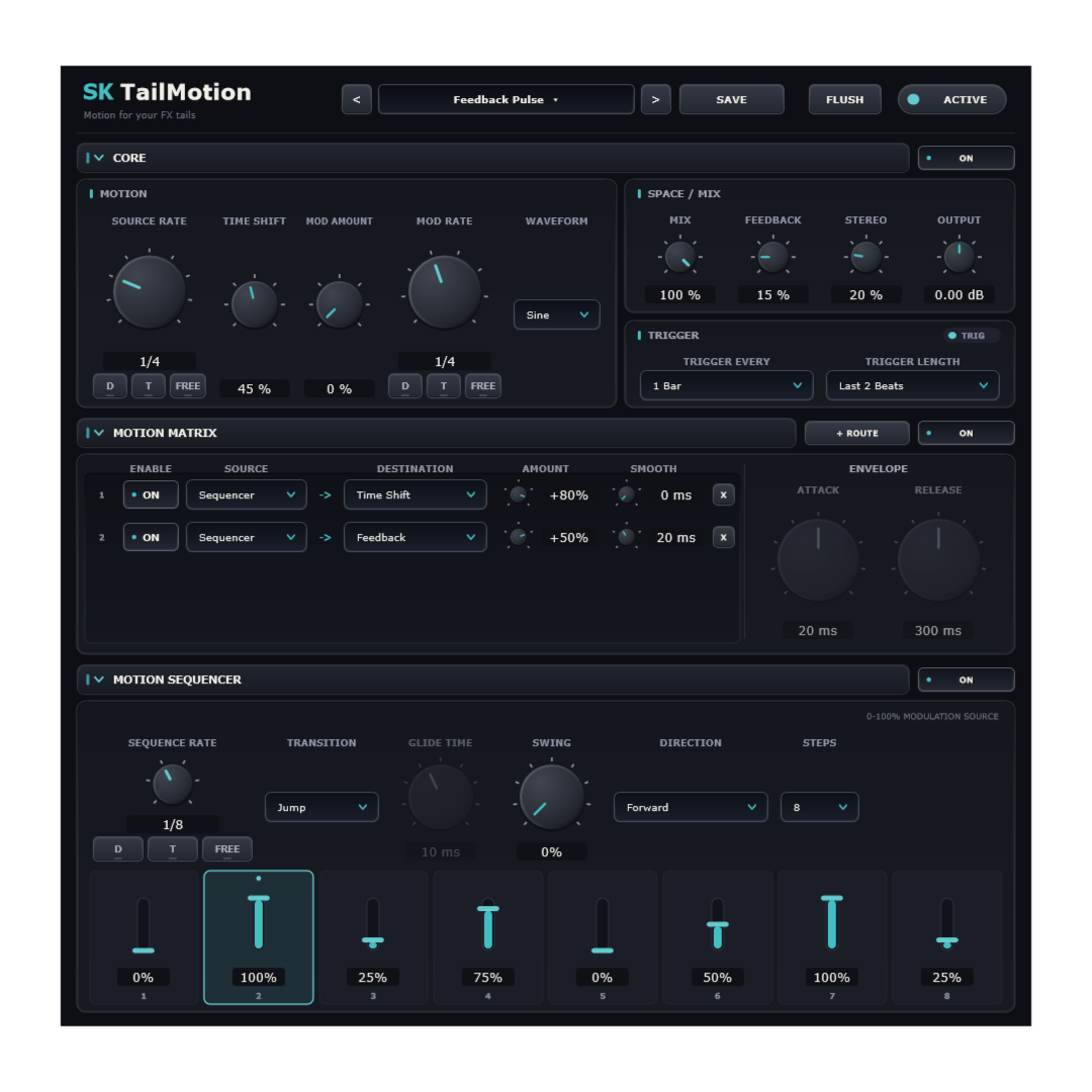 SK TailMotion plugin interface